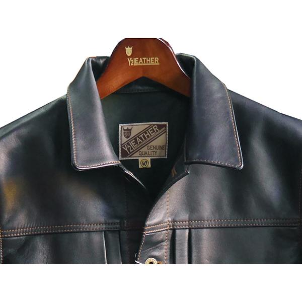 Y'2 LEATHER ワイツーレザー Gジャン INDIGO HORSE 1st Type IB Y'2 LEATHER ワイツーレザー Gジャン INDIGO HORSE 1st Type IB