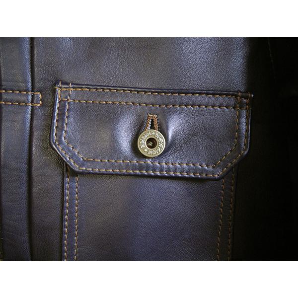Y'2 LEATHER ワイツーレザー Gジャン INDIGO HORSE 1st Type IB Y'2 LEATHER ワイツーレザー Gジャン INDIGO HORSE 1st Type IB