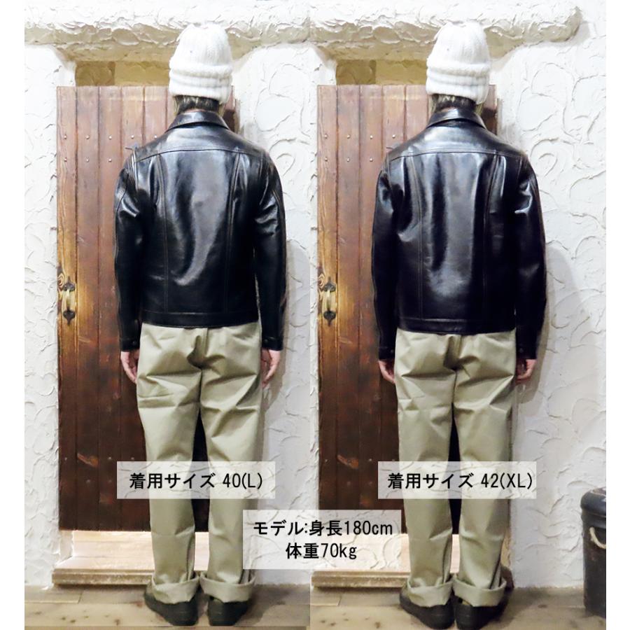 Y'2 LEATHER ワイツーレザー フライトジャケット IB-161 INDIGO