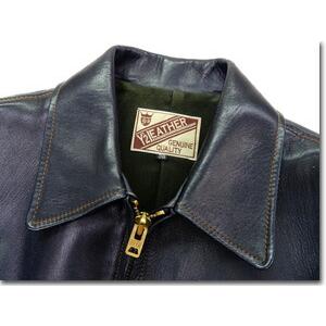 ヴィンテージ ホースレザー 馬革 ロカビリー アメカジ ライダース Y'2 LEATHER ワイツーレザー HR-55 VINTAGE HORSE D-POCKET ダブル