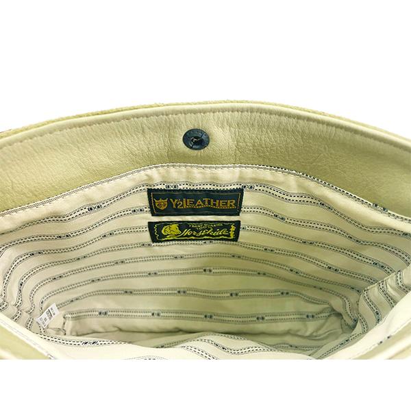 Y'2 LEATHER ワイツーレザー サコッシュバッグ BG-18-HS NATURAL SCAR