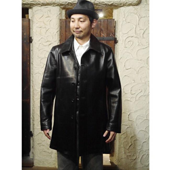 Y'2 LEATHER ワイツーレザー ショップコート LC-98 ANILINE HORSE SHOP COAT アニリンホース レザー コート  ワークコート ジャケット