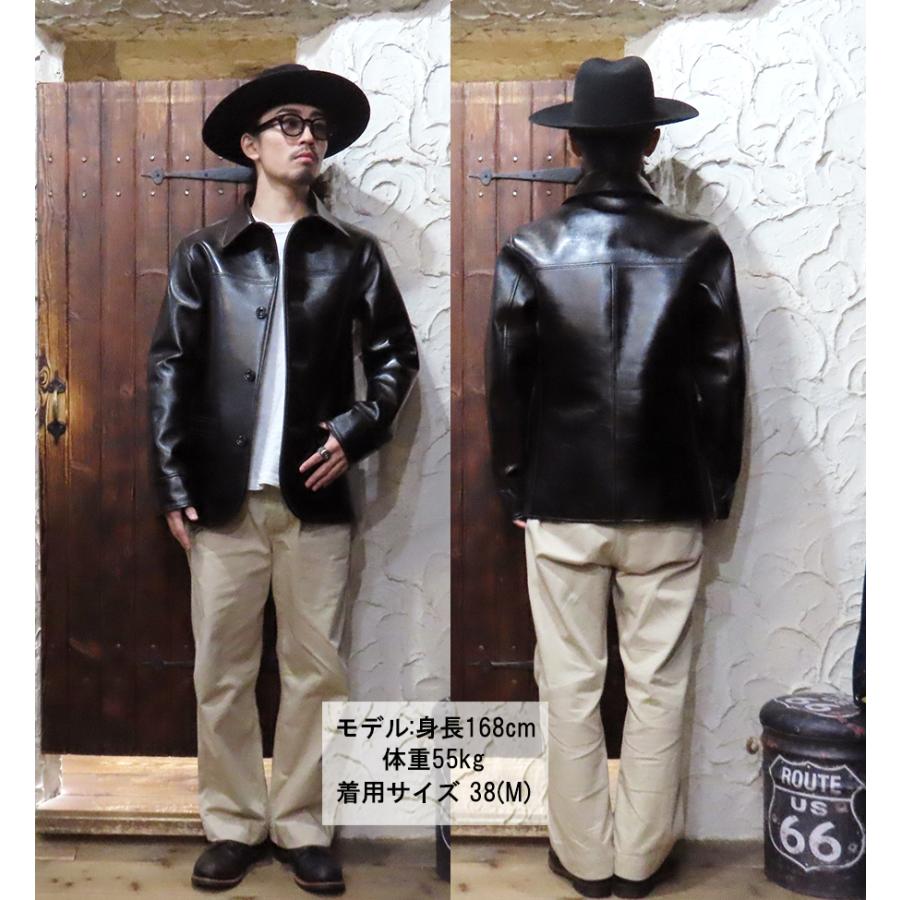 Y'2 LEATHER ワイツーレザー カーコート LSC-76-C ANILINE STEER