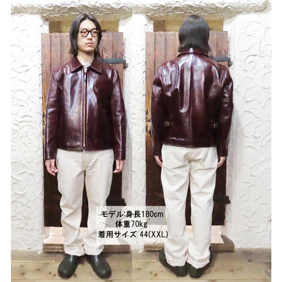 ワイツーレザー　Y’2 LEATHER シングルライダース　レザージャケット 別注Y'2 LEATHERワイツーレザー アニリンホースシングル
