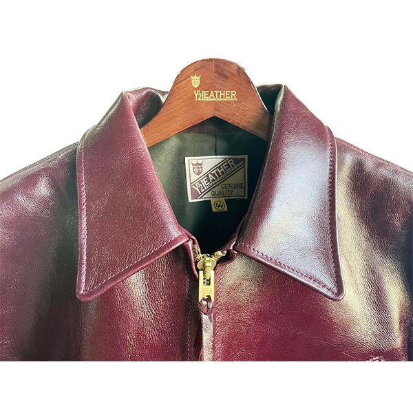 ステアハイド＆TALON！1970年代レプリカ！SQUADRONシングルレザー 予約2025年秋冬入荷予定) Y'2 LEATHER ワイツーレザー シングル