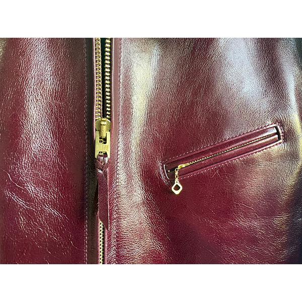 Y'2 LEATHER ワイツーレザー シングルライダース LSR-42 ANILINE STEER