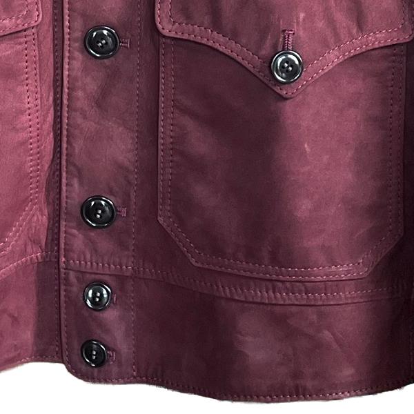 Y'2 LEATHER ワイツーレザー コサックジャケット NB-162 HORSE NUBUCK COSSACK JACKET ホースヌバック アメカジ バイカー メンズ |  | 05