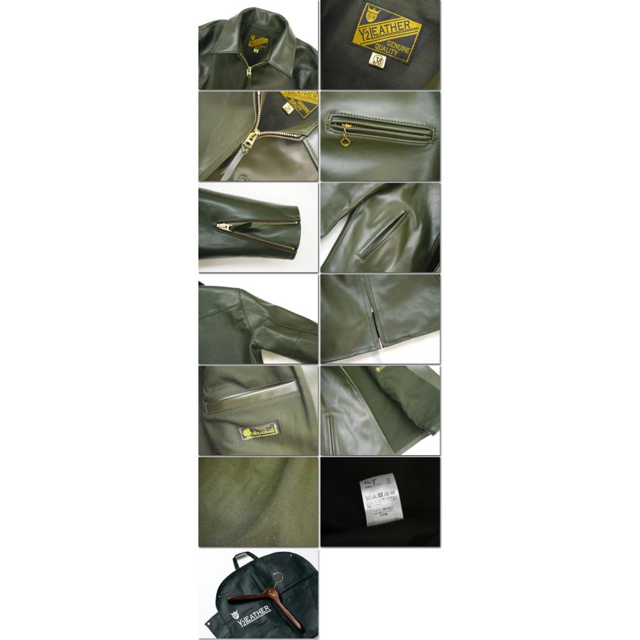 Y'2 LEATHER ワイツーレザー ライダース PR-65 Y2 ヴィンテージホース