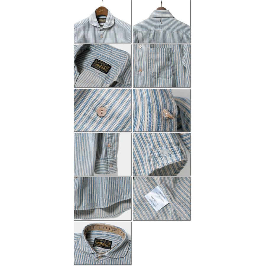 ORGUEIL（オルゲイユ） シャツ ORGUEIL OR-5002B ウィンザーカラー