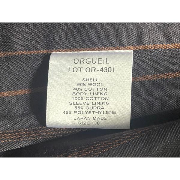 ORGUEIL オルゲイユ ジャケット OR-4301 Classic Wool Jacket ORGUEIL オルゲイユ ジャケット OR-4301 Classic Wool Jacket