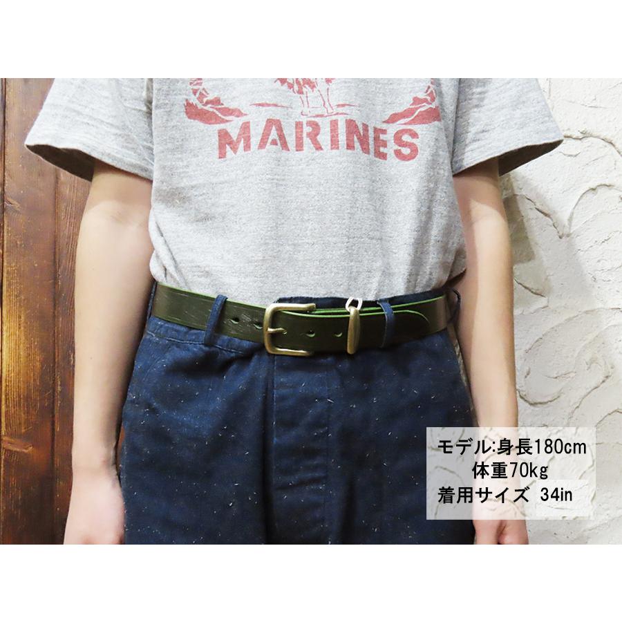 オルゲイユ ORGUEIL ブライドルレザーベルト OR-7367 Belt ベルト 小物 レザー 本革 牛革 クラシカル アメカジ メンズ プレゼント 新作 | ORGUEIL | 03