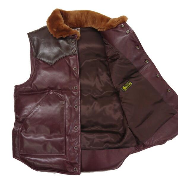 Y'2 LEATHER ワイツーレザー ダウンベスト OV-01-M オイルソフト