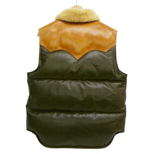 Y'2 LEATHER ワイツーレザー ダウンベスト OV-01-M オイルソフト Y'2 LEATHER ワイツーレザー ダウンベスト OV-01-M オイルソフト