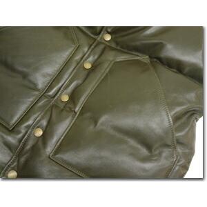 Y'2 LEATHER ワイツーレザー ダウンベスト OV-01-M オイルソフト Y'2 LEATHER ワイツーレザー ダウンベスト OV-01-M オイルソフト
