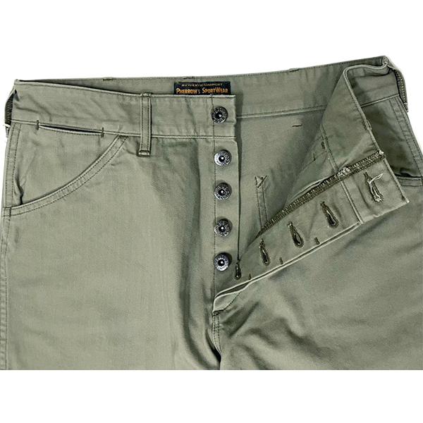 Pherrow's（フェローズ） ミリタリーパンツ P-41-HBT ヘリンボーン