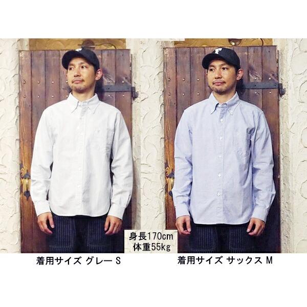 Pherrow's（フェローズ） シャツ 長袖 PBD1 ボタンダウン BDシャツ