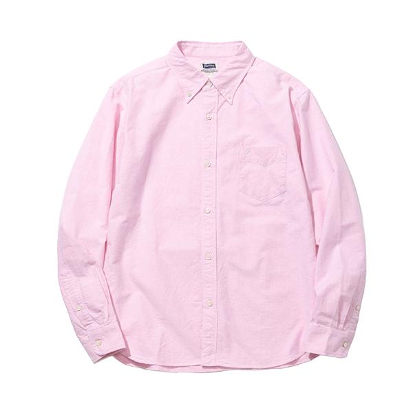 フェローズ PHERROW'S シャツ 長袖 PBD1 ボタンダウン BDシャツ オックスフォード コットン 綿 ワークシャツ シンプル アメカジ 定番 無地 日本製 メンズ | Pherrow's | 09