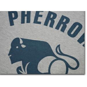 フェローズ Pherrow's ロンT PLT2 ロゴ バッファロー プリント 長袖 Tシャツ カットソー コットン クルーネック アメカジ 定番 ロングセラー メンズ | Pherrow's | 11