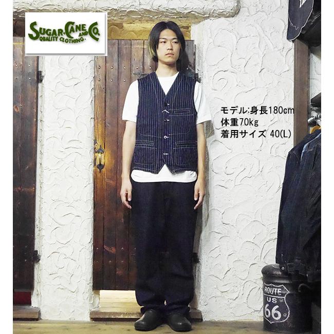 SUGAR CANE シュガーケーン ベスト SC12654 ウォバッシュ SUGAR CANE シュガーケーン ベスト SC12654 ウォバッシュ