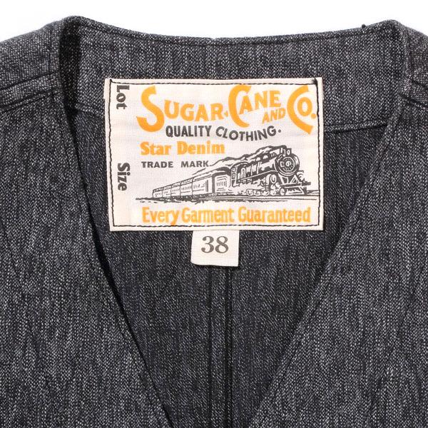 SUGAR CANE シュガーケーン ワークベスト SC12795 9oz COTTON