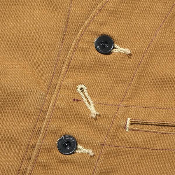 SUGAR CANE シュガーケーン ワークベスト SC14375 ブラウンダック 13oz