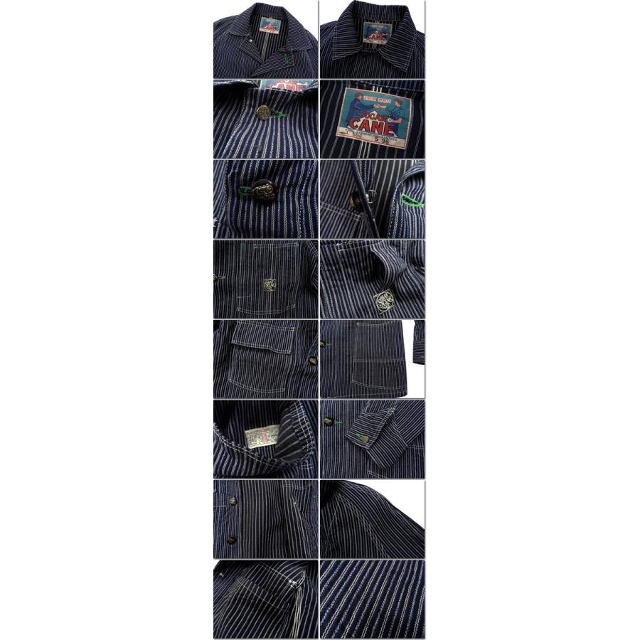 INDIGO STRIPE WAIST COATインディゴストライプラペルベスト INDIGO STRIPE WAIST COATインディゴストライプラペルベスト