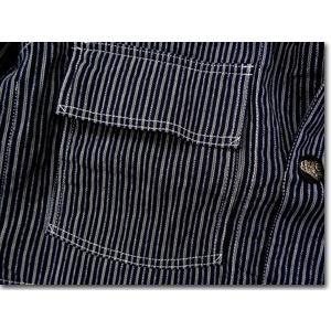 SUGAR CANE シュガーケーン インディゴ ストライプ ワークコート