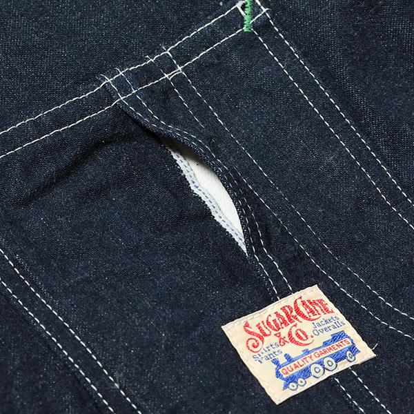 SUGAR CANE SC15655 ダークブルー カバーオール Amazon | [シュガーケーン] 【2024秋冬】 ジャケット 11oz