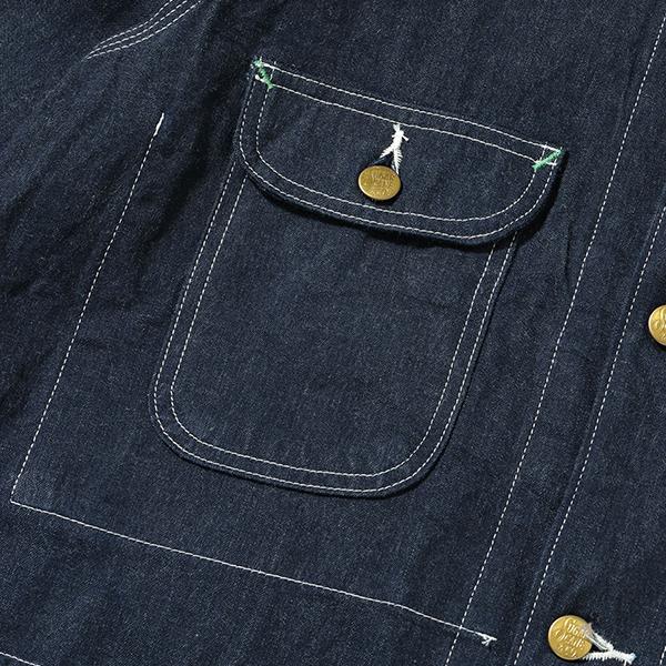 SUGAR CANE シュガーケーン カバーオール SC15655 11oz. BLUE