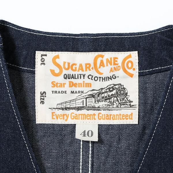 SUGAR CANE Star Denim ベスト サイズ36 楽天市場】シュガーケーン SUGAR CANE 11oz ブルーデニム ワーク