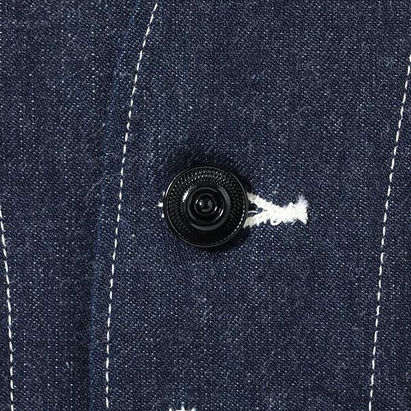 【 人気商品 】Sugar Cane デニムダウンベスト インディゴ Мサイズ SUGAR CANE シュガーケーン SC15702 11oz. BLUE DENIM WORK VEST