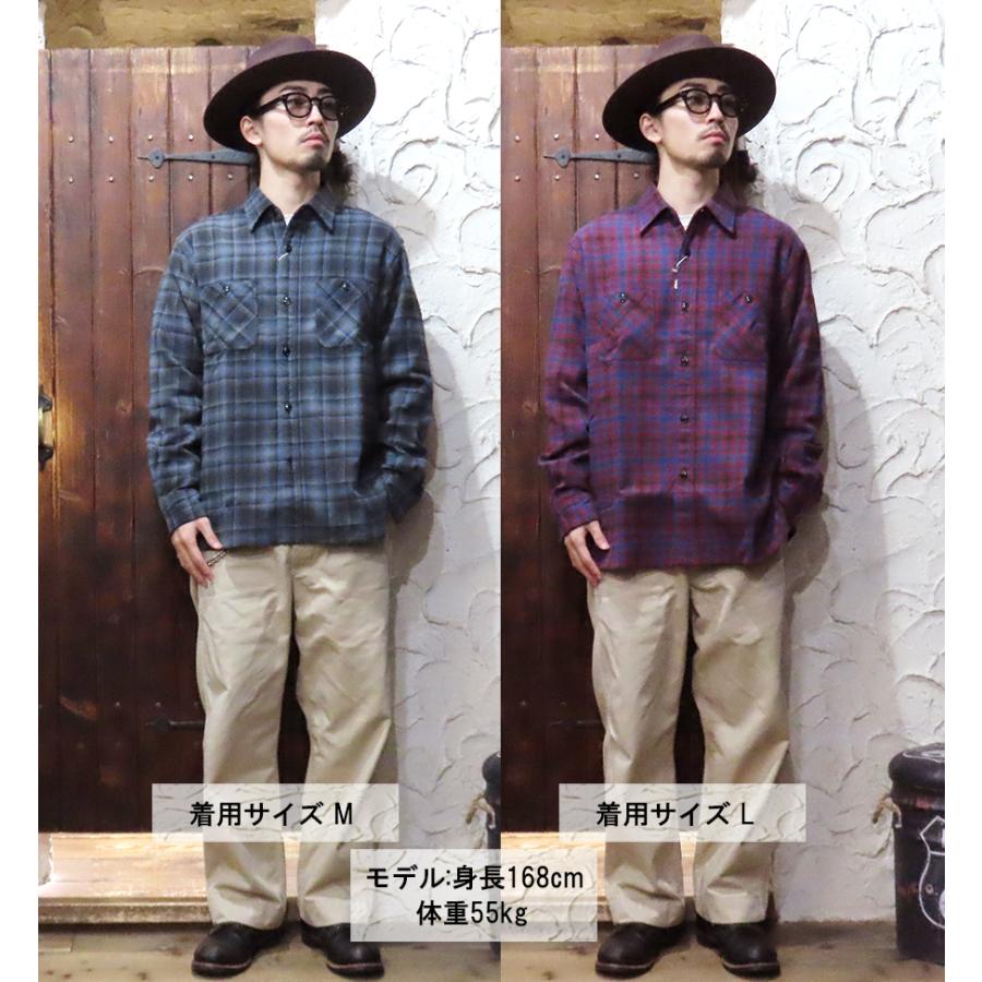 SUGAR CANE シュガーケーン ネルシャツ SC29563 TWILL CHECK WORK
