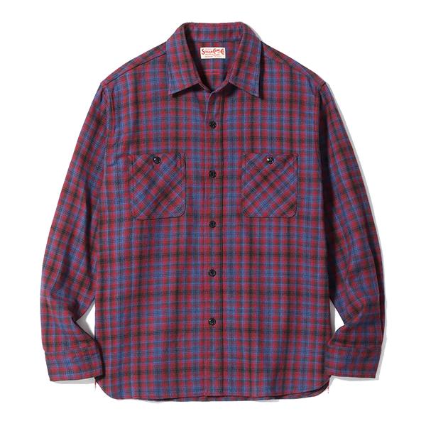 SUGAR CANE シュガーケーン ネルシャツ SC29563 TWILL CHECK WORK