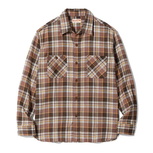 SUGAR CANE シュガーケーン ネルシャツ SC29564 TWILL CHECK WORK