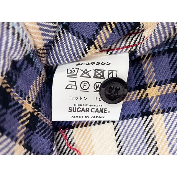 SUGAR CANE シュガーケーン ネルシャツ SC29565 TWILL CHECK