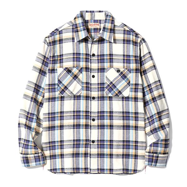 SUGAR CANE シュガーケーン ネルシャツ SC29565 TWILL CHECK WORK