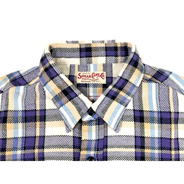 SUGAR CANE シュガーケーン ネルシャツ SC29565 TWILL CHECK WORK