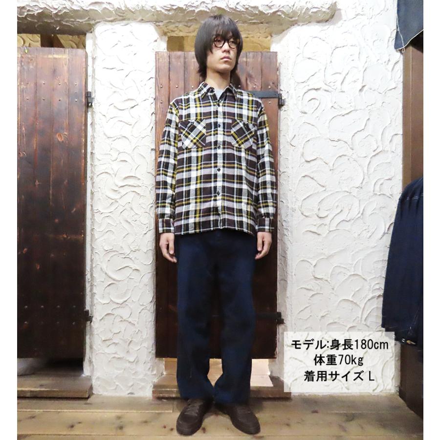 SUGAR CANE シュガーケーン ネルシャツ SC29566 TWILL CHECK WORK