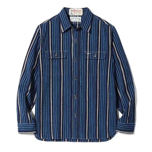 SUGAR CANE シュガーケーン ワークシャツ SC29592 インディゴ
