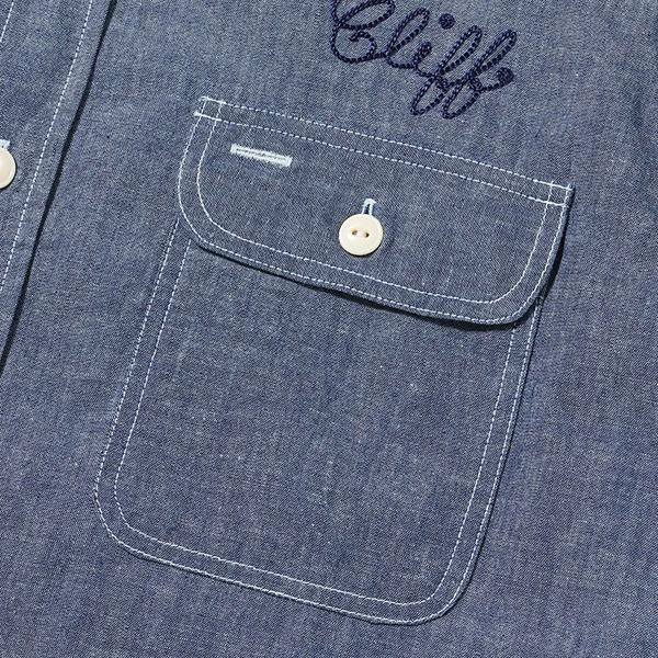 SUGAR CANE シュガーケーン シャンブレーシャツ SC39527 BLUE CHAMBRAY