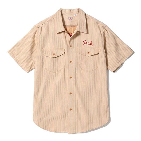 SUGAR CANE シュガーケーン ワークシャツ SC39528 COKE STRIPE