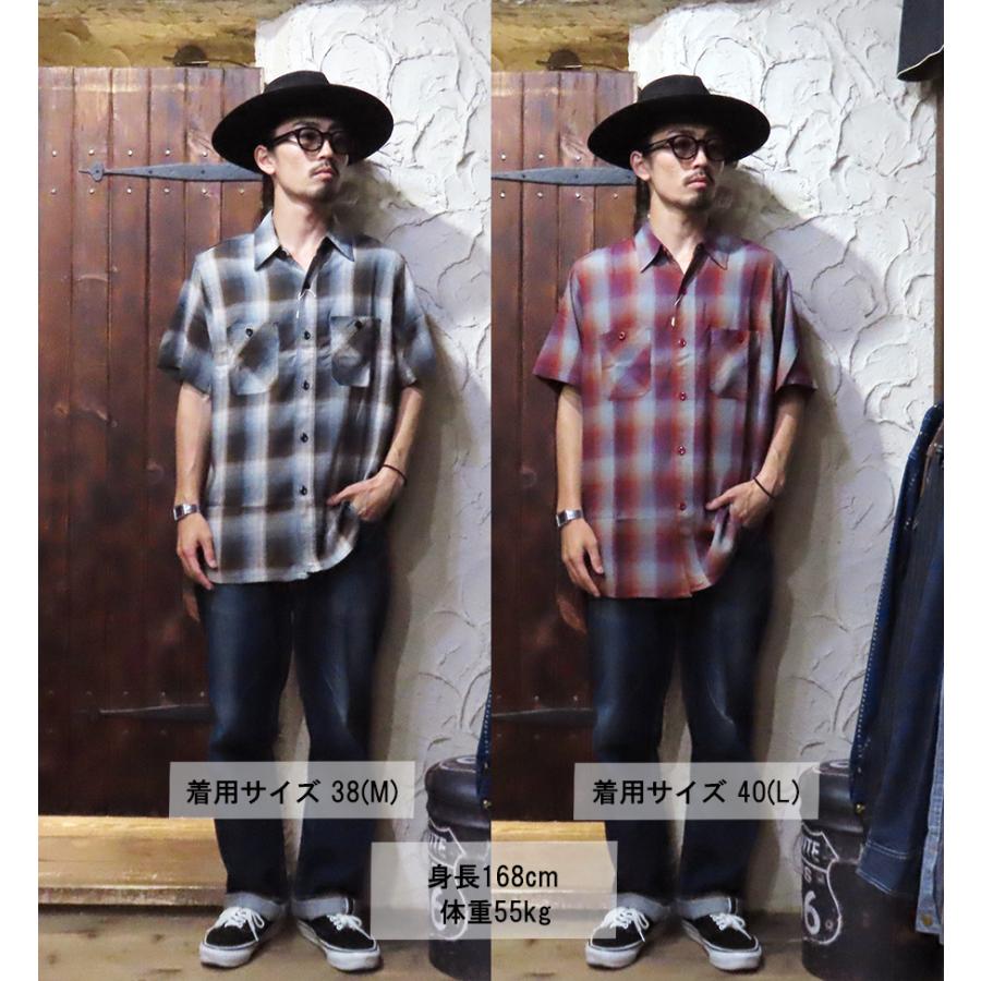 SUGAR CANE シュガーケーン ワークシャツ SC39726 半袖 RAYON TWILL