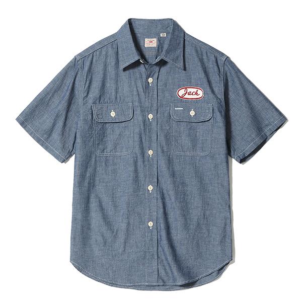 Sugar Cane MFG シャンブレーシャツ XL ブルー　日本製 SUGAR CANE シュガーケーン シャンブレーシャツ SC39731 BLUE CHAMBRAY