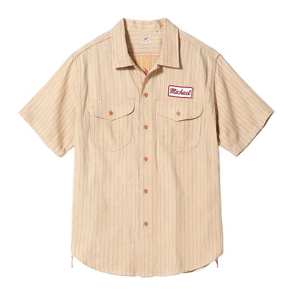 SUGAR CANE シュガーケーン ワークシャツ SC39732 コーク ストライプ