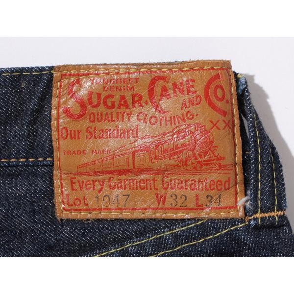 シュガーケーン SUGAR CANEジーンズ SC41947A STANDARD DENIM 「14.25oz DENIM 1947MODEL」 スタンダード デニム ジーンズ 定番 レギュラーストレートの画像