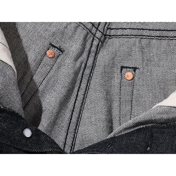 シュガーケーン SUGAR CANE ブラック デニム ジーンズ SC42460 14.25oz 1947MODEL スタンダード ストレート ジーパン ヴィンテージ アメカジ メンズ 東洋の画像