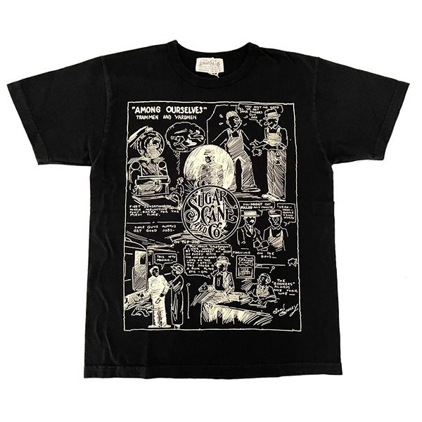 シュガーケーン SUGAR CANE Tシャツ SC79349 カートゥーン 1920's CARTOON 半袖 ロゴ プリント アメリカ USA 鉄道 アメカジ 東洋 2024年 新作 春夏 メンズ｜ragtim-store｜09