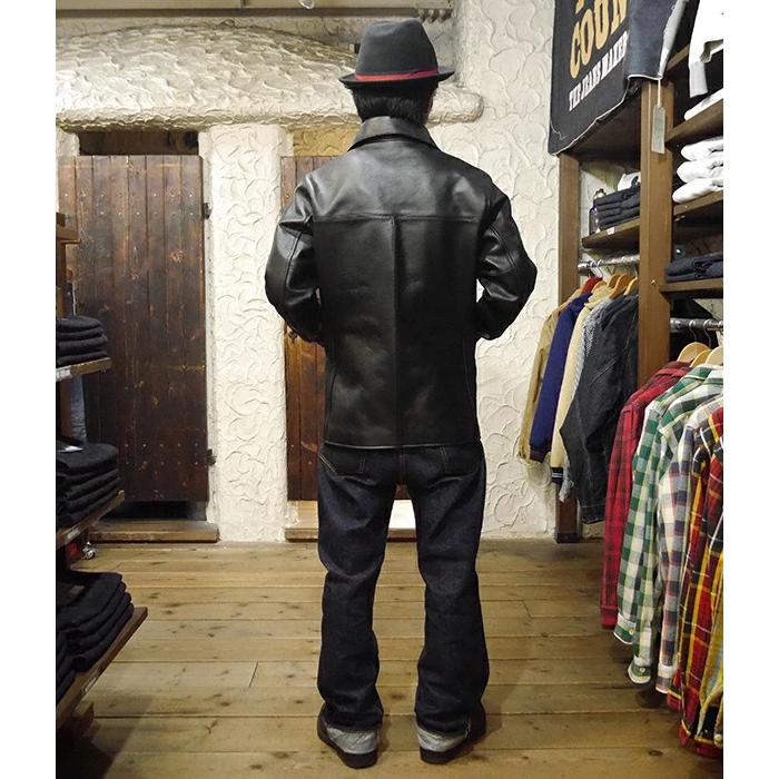 Y'2 LEATHER ワイツーレザー カーコート SHC-76 墨黒ホース Y'2 LEATHER ワイツーレザー カーコート SHC-76 墨黒ホース