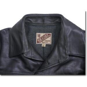 Y'2 LEATHER ワイツーレザー カーコート SHC-76 墨黒ホース Y'2 LEATHER ワイツーレザー カーコート SHC-76 墨黒ホース