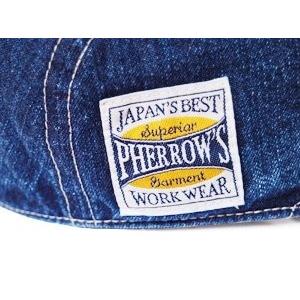 pherrow's デニム　ハンチング　キャップ Pherrow's フェローズ ハンチングキャップ デニム ハンチング
